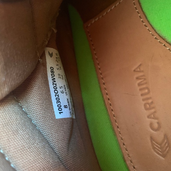 Cariuma  Oca High Top Shoes Camel Suede size 8 - Picture 7 of 7